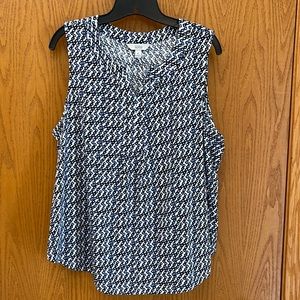 Women’s Croft & Barrow V Neck Sleeveless Top Sz XL